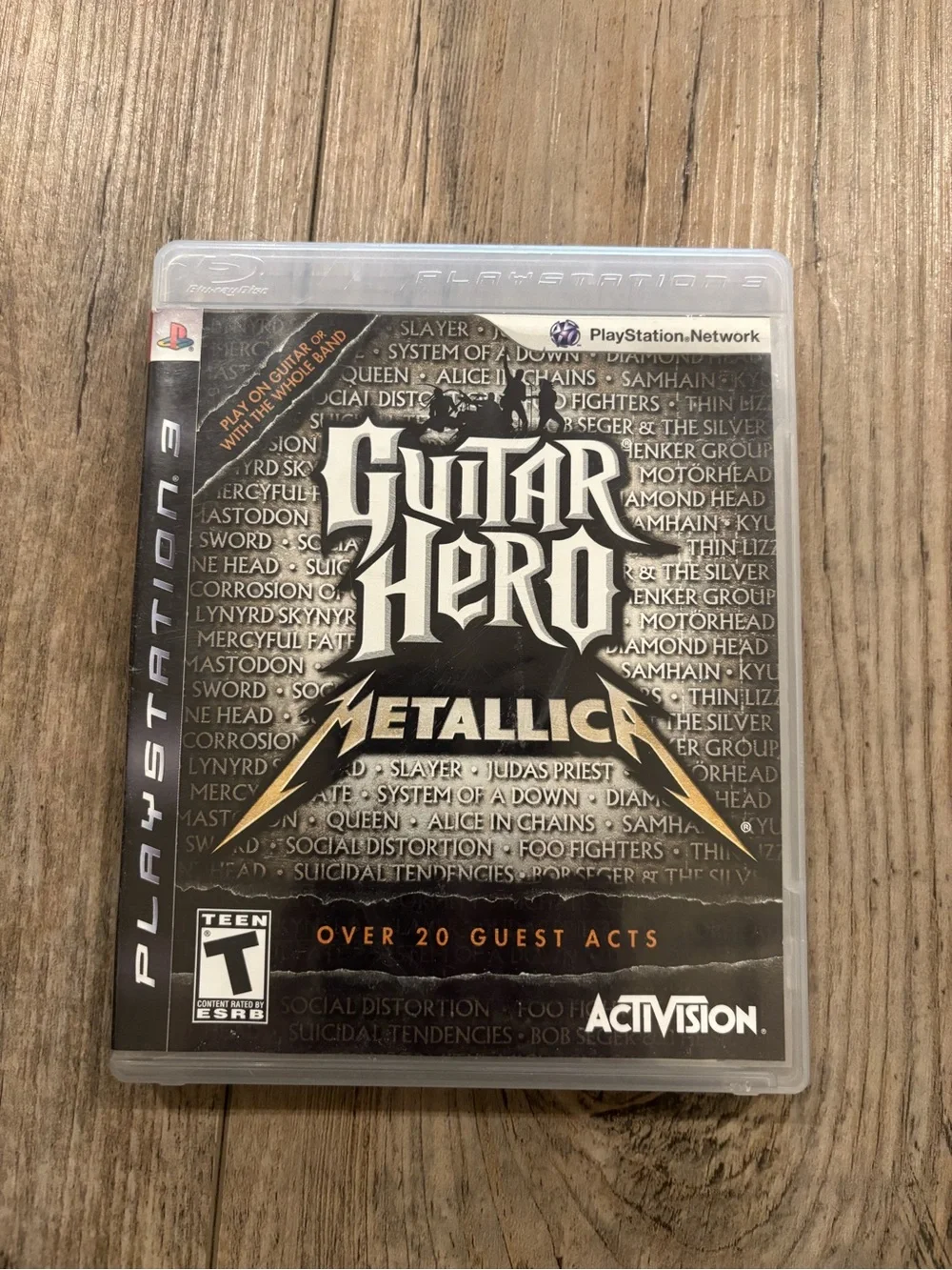 Guitar Hero: Metallica PlayStation 3 Video Game - Black